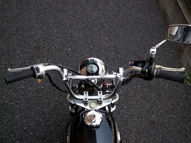 モンキー・ゴリラ（バイク）のハンドル交換 | 4ミニ.net